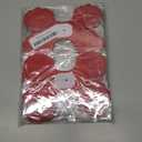 12Pcs Red White and Green Party Decorations, Hanging Paper Streamers Garland for Birthday Wedding Baby Shower Mexican Italian Themed Christmas Party Decorations