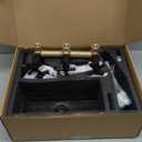 3 Handle Tub Shower Faucet Set Matte Black Tub and Shower Trim Kit with Rough-in Valve Bathtub Shower Faucet Set with Tub Spout Wall Mounted