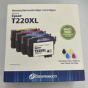 REMANUFACTURED INKJET CARTRIDGES, Epson T220XL, Multi-Pack