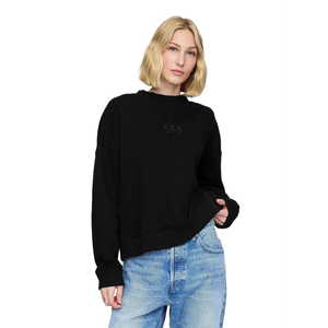 GAP Women's Logo Mockneck Sweatshirt ,Size S