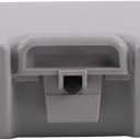 2C3Z7811586BAB Overhead Console Sunglass Holder Gray Compatible with Ford Super Duty F-250 F-350 F-450 F-550 2002-2007