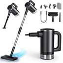 11in1 Steam Mop  Detachable Handheld Steam Cleaner with 380mL Tank, 260℉ Floor Steamer for Hardwood, Tile, Grout, Windows, Bath & Kitchen  3Level Steam Control, MultiPurpose Floor Steam Cleaner