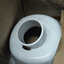 Oatey 42721 Floor-Mounted Utility Sink with 3 in. Socket, White, Small