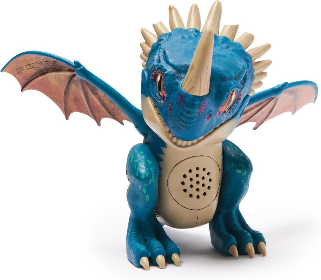 DreamWorks Dragons, How to Train Your Dragon, Roaring Minis Deadly Nadder, Interactive Toy with 25 Sounds, Kids Toys for Boys & Girls Ages 4 & up
