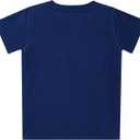 Funnycokid Toddler Boys Shirts Graphic T-Shirt Kids Short Sleeve Tees 2-6 Years (Blue)