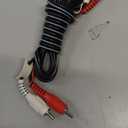 RCA TO RCA CABLE 5m and 
3 Prong Heavy Duty Replacement Power Cord,3 Conductor Wire Extension Cable with Pigtail Open Wiring End