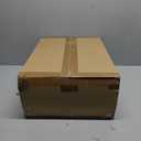 CTSNSLH 5 Pack Closet Organizers Storage Box, Closet Storage Stackable Storage Bins, Plastic Drawer Basket for Wardrobe Cupboard Kitchen Bathroom Office, White