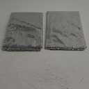 ShinyBeauty Sequin Curtains 2 Panels Silver 2FTx8FT Sequin Photo Backdrop Silver Sequin Backdrop Curtain Pack of 2-1011E