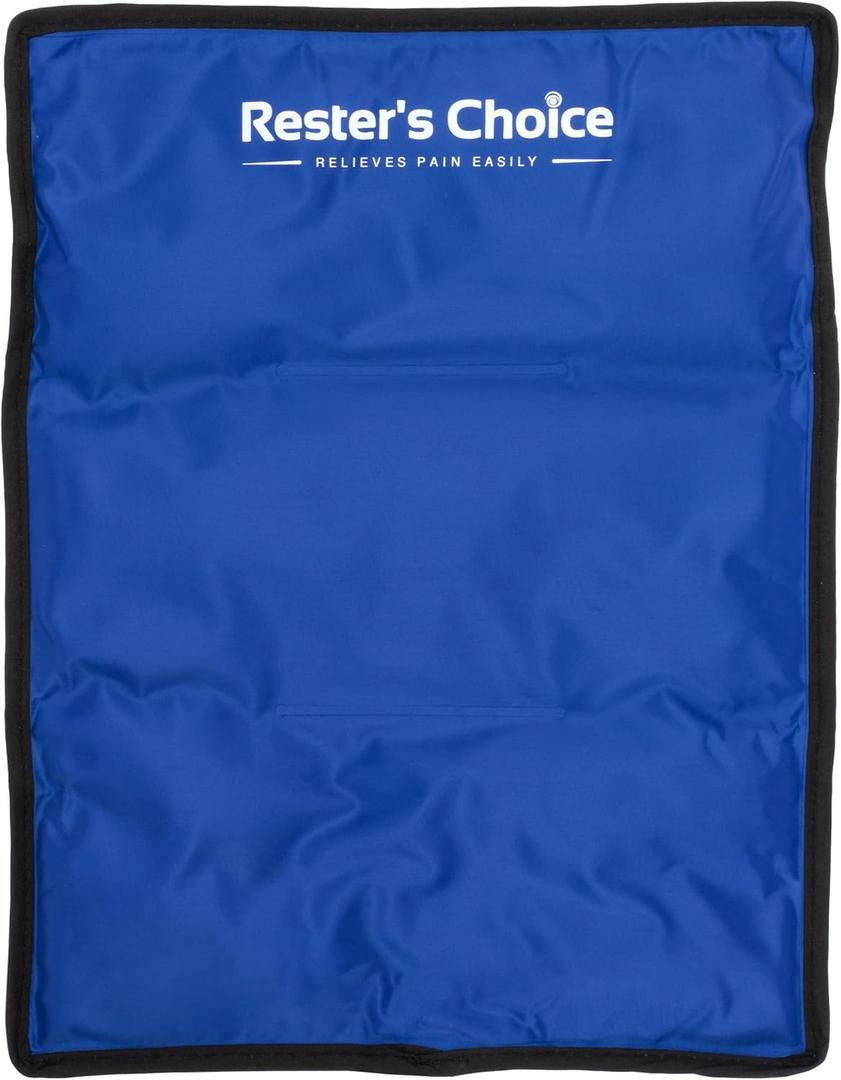 Gel Soft Flexible Ice Pack for Injuries Reusable - (Large: 11"x14.5") for Hip, Shoulder, Knee, Back - Comfy Cold Pack Compress for Swelling, Bruises, Surgery