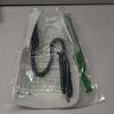 JMT 180 Degree 64GBS PCIE 5.0 X16 Graphics Card Extension Cable GEN5 Braided Mesh Harness Riser for AI Server Graphics Card Bendable GPU Adapter 16AB5 (Right Out Right in,30CM)