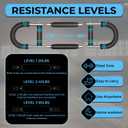 Twister Arm Trainer with Adjustable Arm Chest Exerciser for Enhance Upper Body Muscle Detachable Power Twister Chest Expander Exerciser for Men and Women Home Fitness Equipment