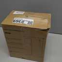 Horavie Small Single Serve Coffee Maker, Fast Brew One Cup Coffee Machine for K Cup and Grounds, 6 to 12 oz. Brew Sizes, Pod Coffee Maker with Descaling Reminder and Viewing Tank, Black (9.45 Inches)