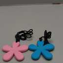 2 Pcs Flower Silicone Chewing Necklace Suitable for Sensory Children, for Boys and Girls with Autism, ADHD, Anxiety or SPD Chewing Fidgeting for Boys Girls Adults Chewer