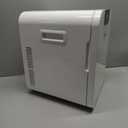 Cooluli 20 Liter Mini Fridge with Temperature Control - White Thermoelectric Cooler and Warmer for Bedroom, Office, Car, Dorm