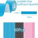 Kinesiology Tape for Knees PrecutKnee Tape for Knee Pain Relief Pre CutAthletic Tape Elastic Waterproof Sports Tape for Muscle Pain Relief(3 Rolls)