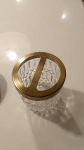 Clear Glass Bathroom Accessories  Modern Bathroom Accessory Decor for Sink Counter Housewarming Gifts
