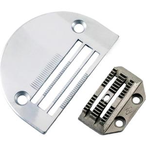 2 x Blooy - B1109-415-HOO B1609-415-HOO Throat Plate/Feed Dog Fit JUKI DLN-415 Lockstitch Sewing Machine Part Use For Extra Heavy Material