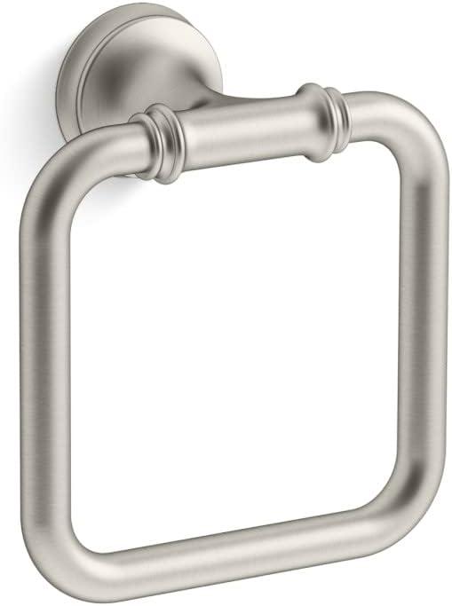 KOHLER BELLERA TOWEL RING (One Size, Brushed Nickel)