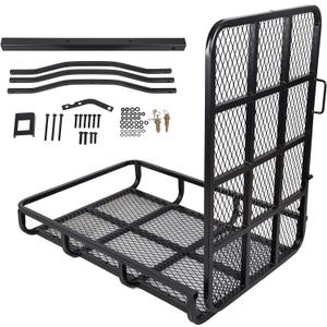 ECOTRIC Hitch Mount Wheelchair Carrier Electric Wheelchair Cargo Mobility Scooter with Hitch & Loading Ramp