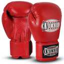Boxing Gloves for Men & Women – Maya Hide Leather Training & Sparring Gloves for Muay Thai, MMA & Kickboxing, Heavy Bag & Pad Work, Breathable Ventilated Palm Design, 10oz