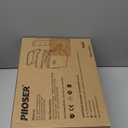 PIIOSER Breastmilk Cooler Travel Bag with Ice Pack, Insulated Bottle Bags Fits 6 Baby Bottles Up to 9 Ounce, Double Layer Waterproof Leak-Proof with Shoulder Strap for Nursing & Working Mom (Brown)