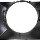 Radiator Fan Shroud Compatible with 2009-2010 Dodge Ram 1500 2010 Ram 2500 2013-2022 Ram 1500 2019-2022 1500 Classic 2011-2018 2500 2013-2018 3500 CH3110130