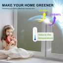 Amiya Frosted Window Privacy Film,Blackout Glass Window Film, Static Cling Removable Heat Blocking for Bathroom Shower Door23.6x78.7 Inch,Grey