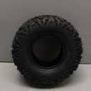 145/70-6 145 70 6 Tire Tubeless Compatible with Coleman CT100U CC100X Mini Bike KT196 Go Kart Baja Doodle Bug DB30 GMB100 Motovox Mega Moto 80cc 105cc Kazuma ATV Quad 4 Wheeler UTV Parts