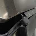 SIMPLI-Magic 13.2 Gallon (50L) Step Trash Can  Kitchen Garbage Can with Slow-Close Lid  Odor Control, Hands-Free, Easy to Clean, Brushed Stainless Steel (Large, Black Gun Metal)