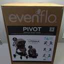 Evenflo Pivot Modular Travel System with LiteMax Infant Car Seat (Desert Tan)