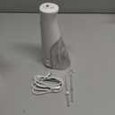 Waterpik Cordless Pulse Rechargeable Portable Water Flosser for Teeth, Gums, Braces Care and Travel with 2 Flossing Tips, Waterproof for Shower, ADA Accepted, WF20 White 