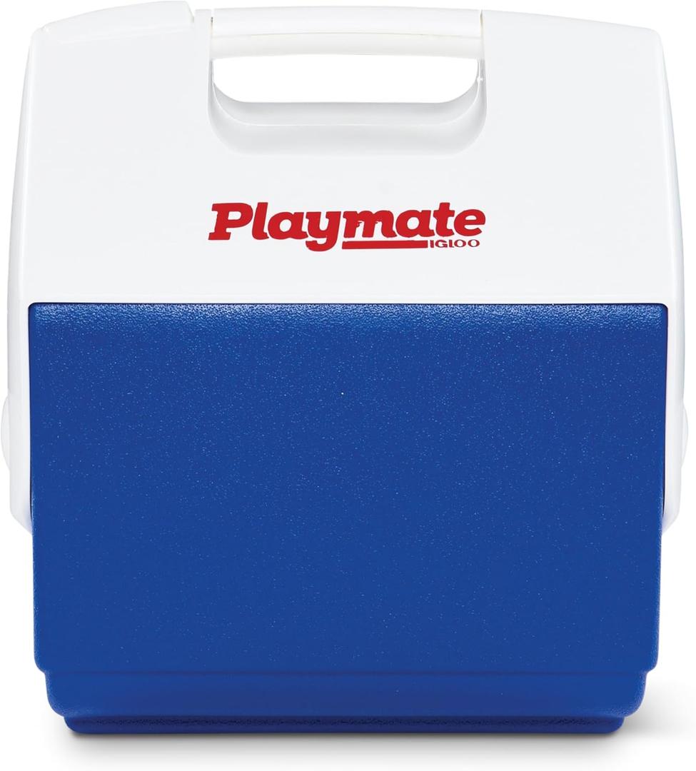 Igloo Playmate Pal Cooler, Blue/White, 7 Qt