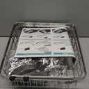 Small Expandable Over The Sink Dish Drying Rack Drainer In Stainless Steel Metal For Kitchen, Counter Space Saving Compact Above Plate Dryer Strainer, Adjustable Hanging Inside Sink Wire Drain Holder (Silver)