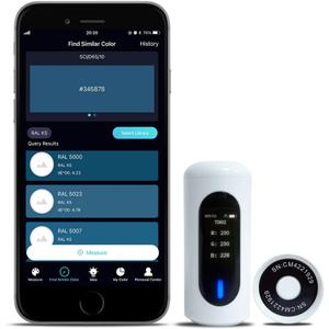 Color Sensor Colorimeter, Supporting Stand-alone and APP, Measuring Lab, RGB, HEX Values, 1 Count