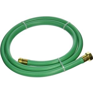 Swan Products LOLH5806FM Hose Reel Leader Hose with Male and Female Connections 6' x 5/8", Green