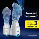 Vicks Sinus Inhaler, Plug-in Non-Medicated Steam Inhaler for Sinus Relief, Allergies, Congestion & Colds, Vocal Steamer, Soothes Nasal & Throat Passages, Works with VapoPads (1 Included)