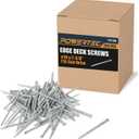 POWERTEC Deck Screws No.10 x 2-3/8", T15 Star Drive, Coated for Outdoor Wood & Composite Decking, 250 Pack (72185)