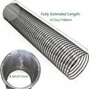 764-05082 Bagger Flex Hose 8"W Compatible with Cub Cadet Riding Mower 36" 42" 46" 50" 54" Grass Catcher 76405082 Fits DoubleTriple Bagger Lawn Rear Fast Double Bagger
