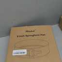 Springform Pan 9 Inch Nonstick Cheesecake Pan with Protector, Leakproof Spring Form Pan for Cheesecake, Round Cheese Cake Pans for Baking, 9 Inch Springform Cake Pan with 50Pcs Parchment Paper