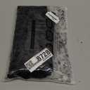 OQQ Women Wide Leg Pants High Waist Casual Pants Fall Clothes Outfits (X-Large, Black)