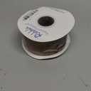 Ribbli Copper Brown Velvet Wired Ribbon 2.5 Inch Crushed Velvet Christmas Ribbon for Gift Wrapping Christmas Tree Decoration Crafts Wreaths Supplies-Continuous 10 Yards