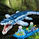 1158 Pcs Dinosaur Building Blocks Game, STEM Dinosaur Toys for Kids STEM Dinosaur Toys for Children Aged 6, 7, 8, 9, 10, 11, 12, 13, and 14,Compatible with Lego