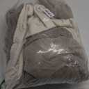 Waterproof Blanket for Bed, Leak Proof Dog Couch Blankets Reversible, Pet Throw Sofa Furniture Protector Machine Washable-82 x120,Beige+Khaki