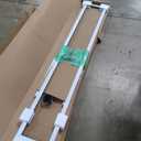 PetSafe Sliding Glass Pet Door - No-Cut DIY Install Doggy Door for Renters - Aluminum Frame - Adjustable Height 91 7/16" to 96" - Ideal for Medium Dogs Up to 40 lb - White