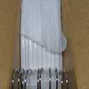 Nature Smile Non Slip PVC Coating Sweater Hangers, Dress Suit Coat Hangers, Shoulder Bump Free Golf T Shirts Clothes Hangers (White Color 20 Pack)