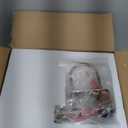 Modern Wall Sconces Set of Two, HWH Industrial Sconce Wall Lighting 1-Light, Gooseneck Barn Wall Vanity Light for Bedroom Kitchen, Hammered Metal Shade, Black and Gold Finish, 5HZG74B-2L BK+BG (Large)