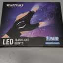 KEZKALS Valentines Day Gifts for Him Rechargeable Flashlight Gloves, Gifts for Men Dad Him, Mens Valentines Day Gifts, Gifts for Men Who Have Everything, Valentines Day Gifts for Men Boyfriend Gadgets