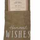 Homewear Embroidered Hand Towels - Harvest Wishes
Pack Of 6