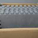 ProsourceFit Extra Thick Puzzle Exercise Mat 3/4", EVA Foam Interlocking Tiles for Protective, Cushioned Workout Flooring for Home and Gym Equipment, Grey 4-Pack, 3/4" Thick 96 Square Feet