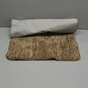 REFETONE Indoor Doormat, Front Door Mat 20"x32" Absorbent Rubber Backing Non Slip Back Door Mats, Washable Low-Profile Inside Floor Mat Door Rugs for Entryway, Resist Dirt Mud Mat for Dogs, Coffee